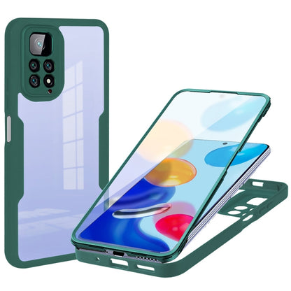 Acrylic + TPU 360 Degrees Full Coverage Shockproof Phone Case, For Xiaomi Redmi  K40, For Xiaomi Redmi Note 11 4G Global, For Xiaomi Poco X3 NFC / X3