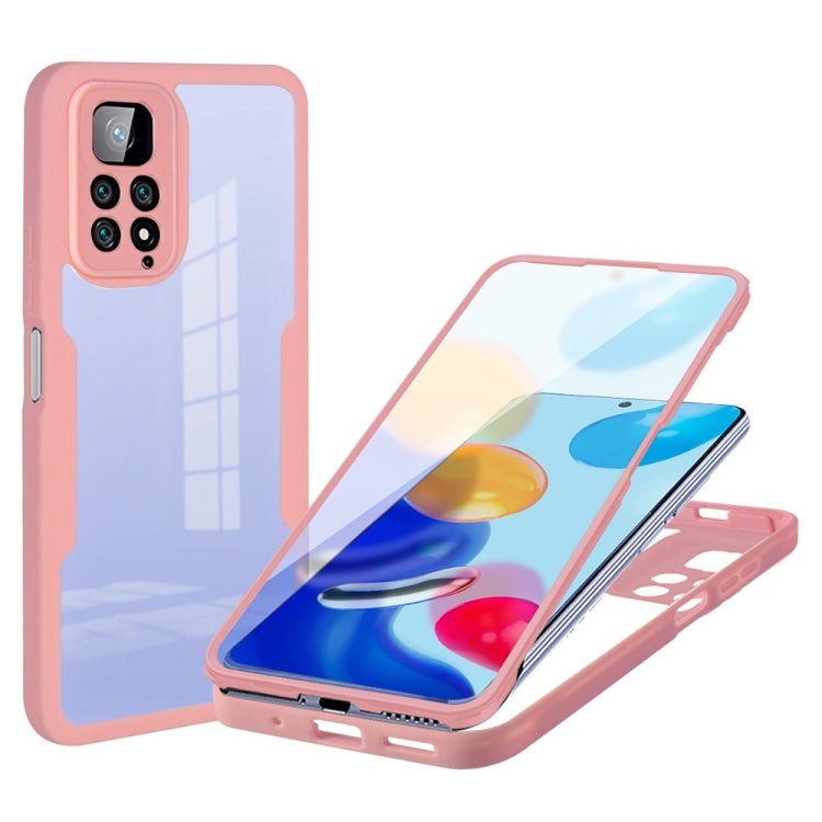 Acrylic + TPU 360 Degrees Full Coverage Shockproof Phone Case, For Xiaomi Redmi  K40, For Xiaomi Redmi Note 11 4G Global, For Xiaomi Poco X3 NFC / X3