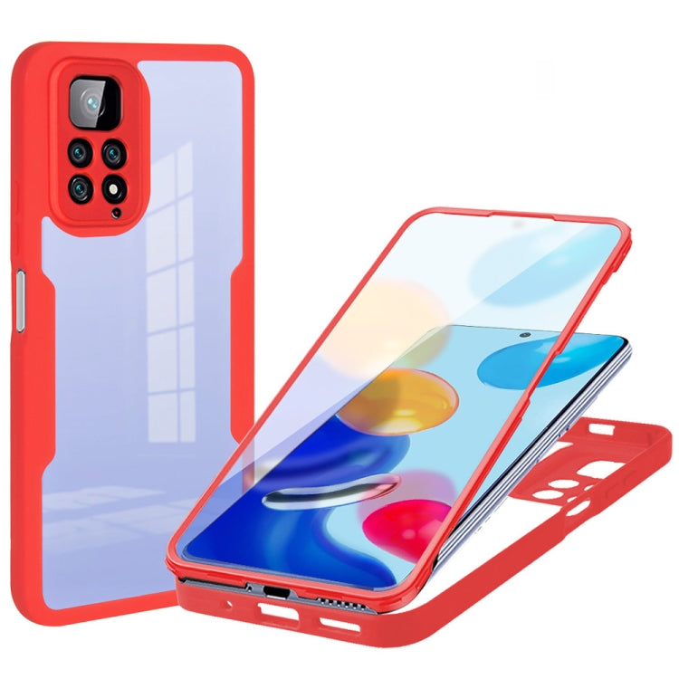Acrylic + TPU 360 Degrees Full Coverage Shockproof Phone Case, For Xiaomi Redmi  K40, For Xiaomi Redmi Note 11 4G Global, For Xiaomi Poco X3 NFC / X3