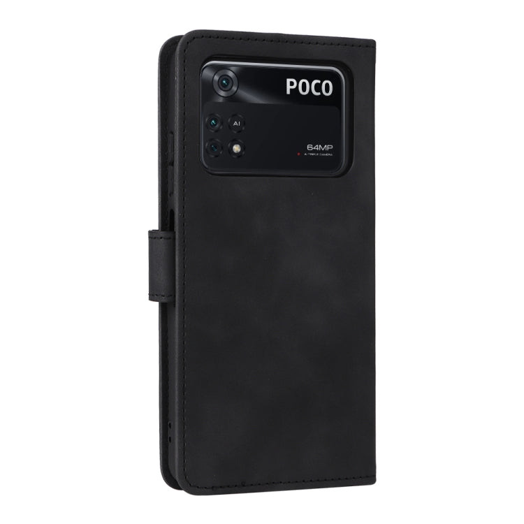Skin Feel Magnetic Flip Leather Phone Case, For Xiaomi Poco M4 Pro 4G, For OnePlus Nord CE 2 5G