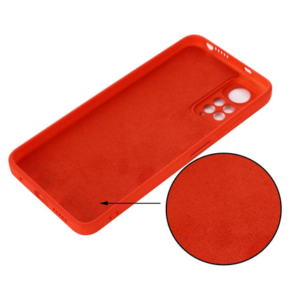 Pure Color Liquid Silicone Shockproof Full Coverage Phone Case, For Xiaomi Redmi Note 11S/ Note 11 4G