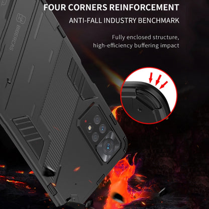 Punk Armor 2 in 1 PC + TPU Shockproof Phone Case with Invisible Holder, For Xiaomi Redmi Note 11 Pro 5G Gobal, For Xiaomi Poco M4 Pro 4G, For Xiaomi Poco X4 Pro 5G