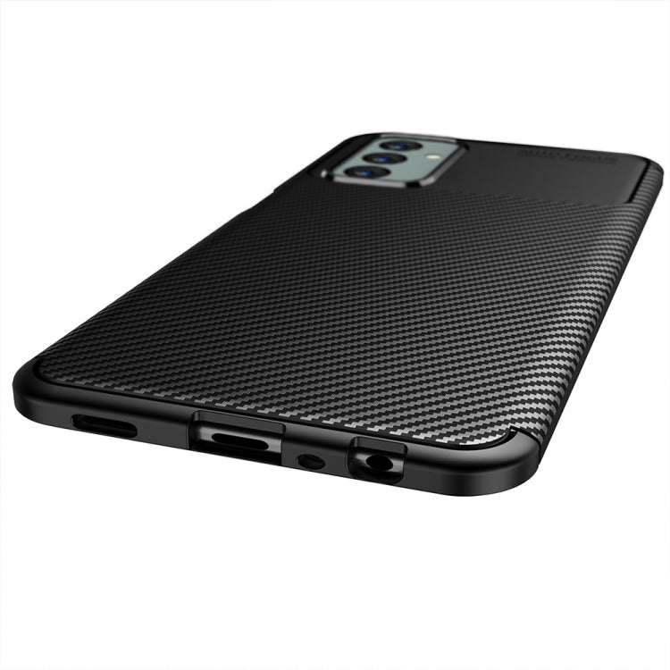 Carbon Fiber Texture Shockproof TPU Phone Case, For Samsung Galaxy M23 / F23, For Xiaomi Redmi Note 11E 5G