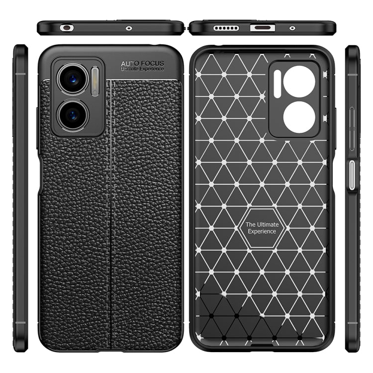 Litchi Texture TPU Shockproof Phone Case, For Samsung Galaxy M23 / F23, For Xiaomi Redmi Note 11E 5G