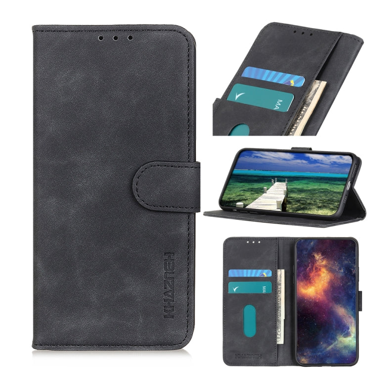 KHAZNEH Retro Texture Leather Phone Case, For OPPO Find X5, For Xiaomi Redmi 10C/Redmi 10 India/Redmi 10 Power/Poco C40, For Xiaomi Redmi K40S/Redmi K40S Pro 5G/Xiaomi Poco F4 5G, For Xiaomi Redmi K50 / K50 Pro