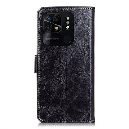 Retro Crazy Horse Texture Leather Phone Case, For Xiaomi Redmi 10C/Redmi 10 India/Redmi 10 Power/Poco C40, For Xiaomi Redmi K40S/Redmi K40S Pro 5G/Xiaomi Poco F4 5G, For Xiaomi Redmi K50 / K50 Pro