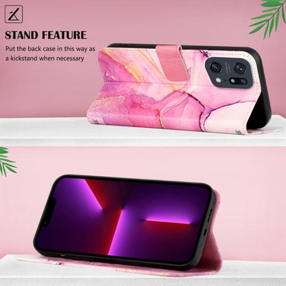 PT003 Marble Pattern Flip Leather Phone Case, For OPPO Find X5 Pro, For OPPO Realme GT Neo3, For OPPO Reno5 Pro+ 5G / Find X3 Neo