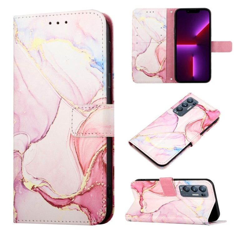 PT003 Marble Pattern Flip Leather Phone Case, For OPPO Find X5 Pro, For OPPO Realme GT Neo3, For OPPO Reno5 Pro+ 5G / Find X3 Neo