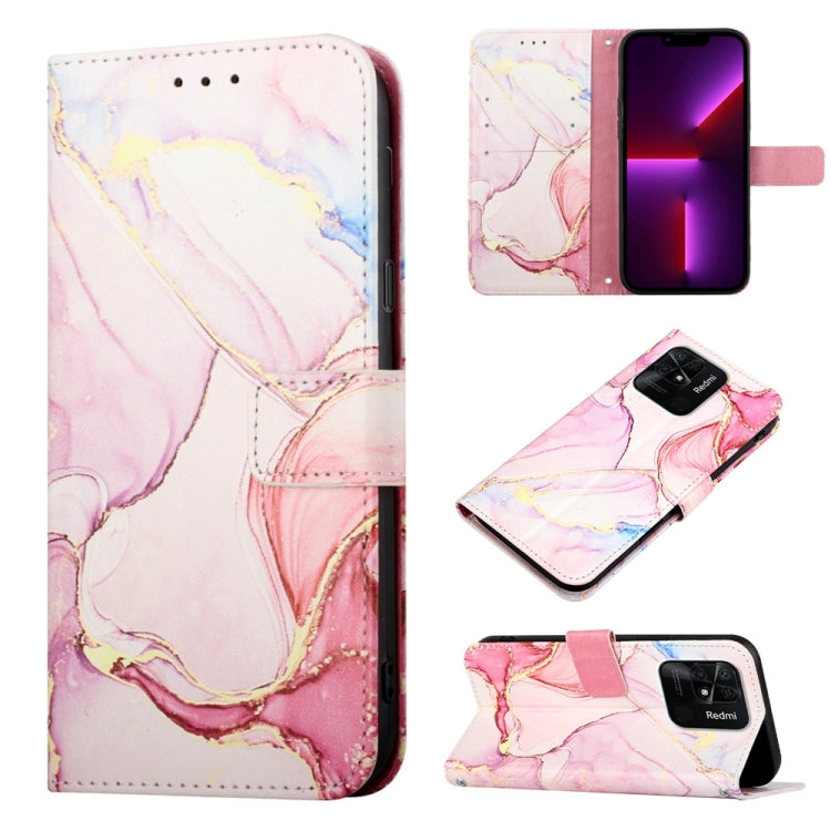 PT003 Marble Pattern Flip Leather Phone Case, For Xiaomi Redmi 10 Prime+ 5G / Note 11E, For Xiaomi Redmi 10C 4G / Redmi 10 India, For Samsung Galaxy A03s 165.8mm, For OPPO Find X5