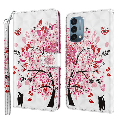 3D Painting Pattern TPU + PU Leather Phone Case, For OnePlus Nord CE 5G, For OnePlus Nord N200 5G