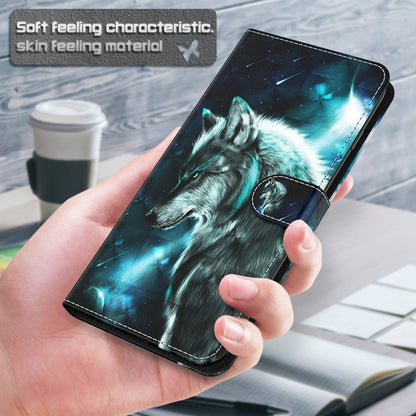 3D Painting Pattern TPU + PU Leather Phone Case, For Sony Xperia 5 III