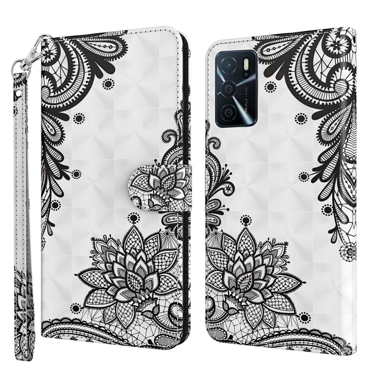 3D Painting Pattern TPU + PU Leather Phone Case, For Sony Xperia 10 III, For OPPO A16 / A54 5G