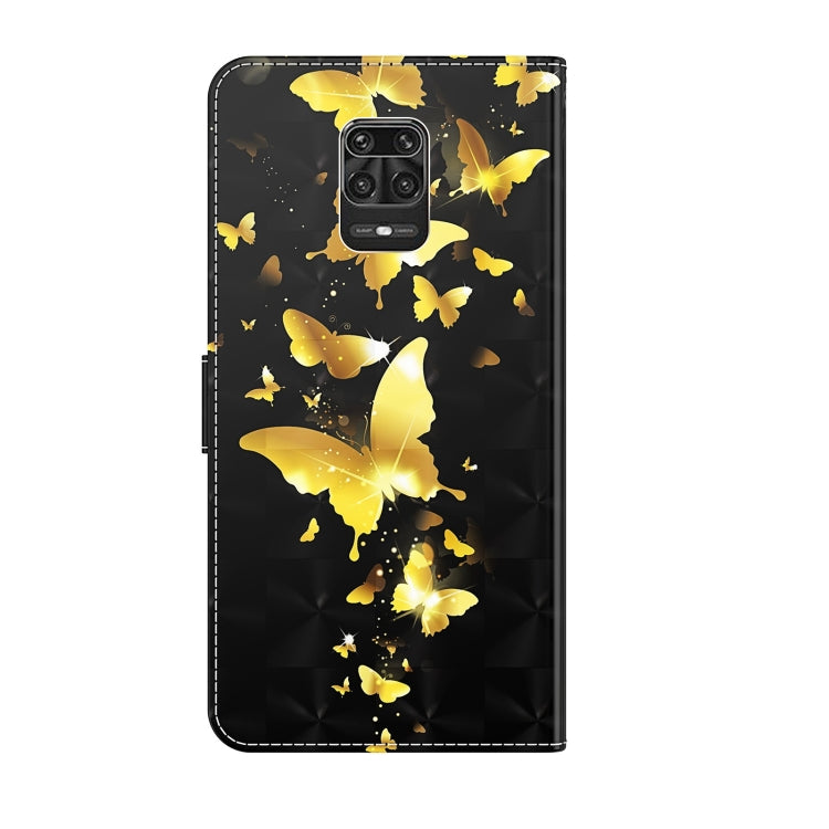 3D Painting Pattern TPU + PU Leather Phone Case, For Xiaomi Redmi Note 10 Lite, For Xiaomi Redmi Note 11