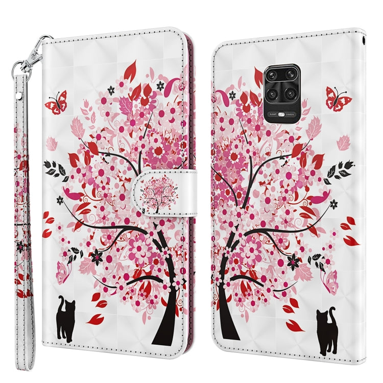 3D Painting Pattern TPU + PU Leather Phone Case, For Xiaomi Redmi Note 10 Lite, For Xiaomi Redmi Note 11