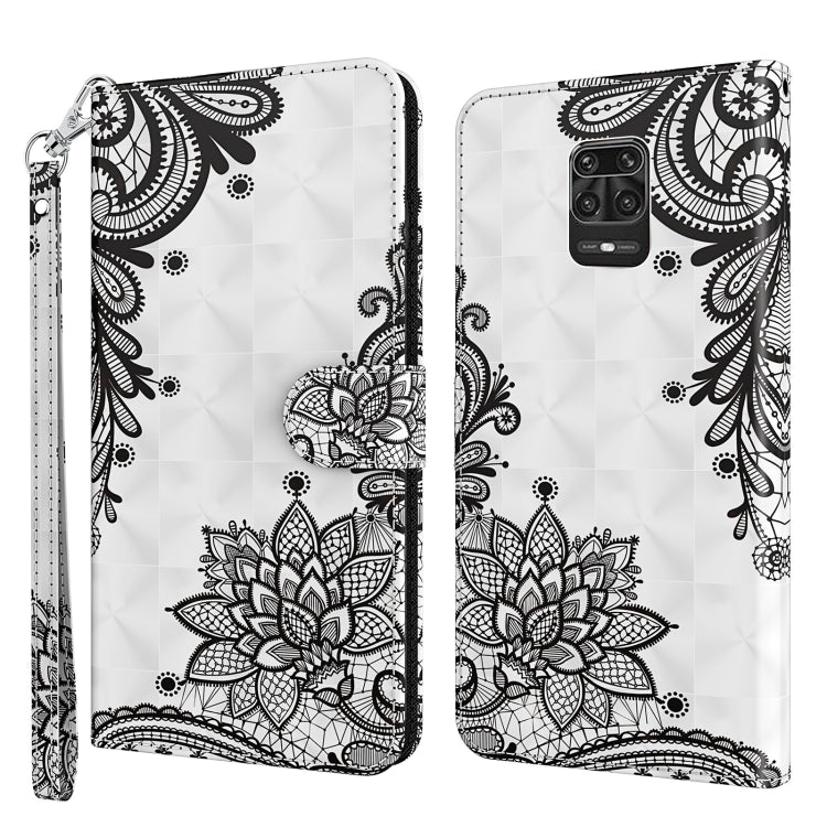 3D Painting Pattern TPU + PU Leather Phone Case, For Xiaomi Redmi Note 10 Lite, For Xiaomi Redmi Note 11