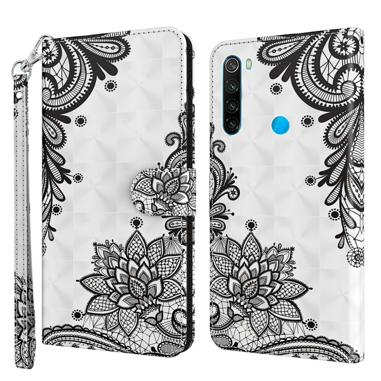 3D Painting Pattern TPU + PU Leather Phone Case, For Xiaomi Redmi Note 11 Pro / 11 Pro+, For Xiaomi Redmi Note 8 2021