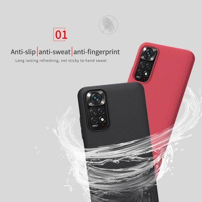 NILLKIN Frosted PC Phone Case, For Xiaomi Poco M4 Pro, For Xiaomi Redmi Note 11 Pro, For Xiaomi Redmi Note 11 4G Global, For Xiaomi Redmi Note 11S, For OPPO Realme 9i, For OPPO Realme GT2 Pro, For Xiaomi Redmi Note 11 Pro / 11 Pro 5G / 11 Pro+ 5G Global