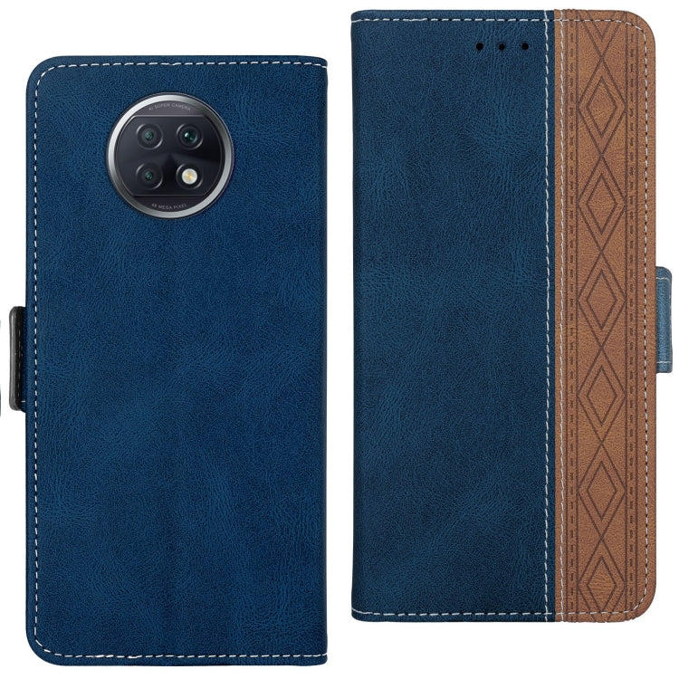 Stitching Side-Magnetic RFID Leather Phone Case, For Xiaomi Redmi Note 9T 5G, For Xiaomi Redmi Note 10 4G, For Xiaomi Redmi Note 10 Pro, For Xiaomi Redmi Note 11, For Xiaomi Redmi Note 11 International, For Xiaomi Redmi Note 10 JP Version