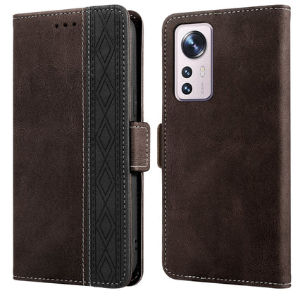 Stitching Side-Magnetic RFID Leather Phone Case, For Xiaomi Redmi 10 4G, For Xiaomi Redmi Note 11 Pro, For Xiaomi Mi 11 Lite, For Xiaomi Mi 11T, For Xiaomi Poco X3, For Xiaomi 12
