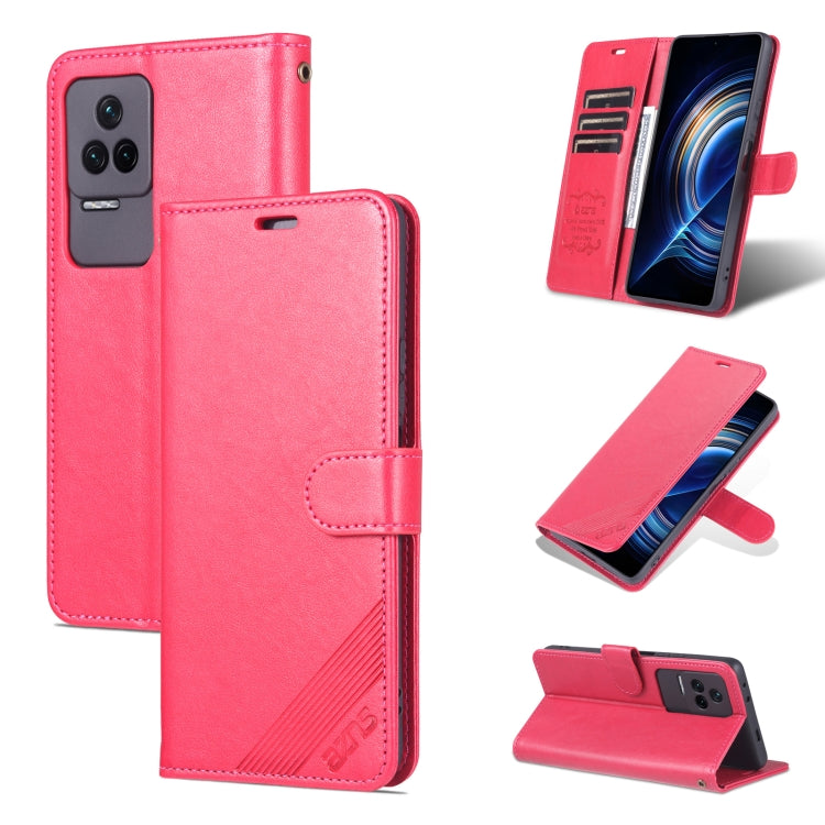 AZNS Sheepskin Texture Flip Leather Phone Case, For Honor 60 SE, For Xiaomi Redmi K50 / K50 Pro