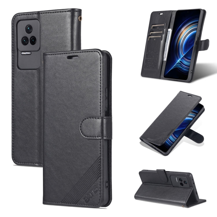AZNS Sheepskin Texture Flip Leather Phone Case, For Honor 60 SE, For Xiaomi Redmi K50 / K50 Pro