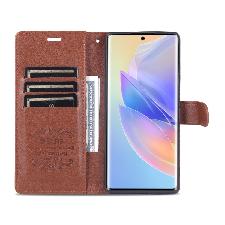 AZNS Sheepskin Texture Flip Leather Phone Case, For Honor 60 SE, For Xiaomi Redmi K50 / K50 Pro