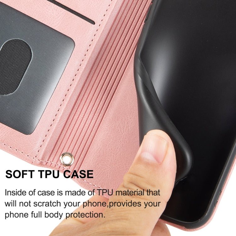 Embossed Striped Magnetic Buckle Horizontal Flip Phone Leather Case, For OPPO Find X5, For OPPO Find X5 Pro, For OPPO Realme 9 Pro+, For OPPO Realme C35