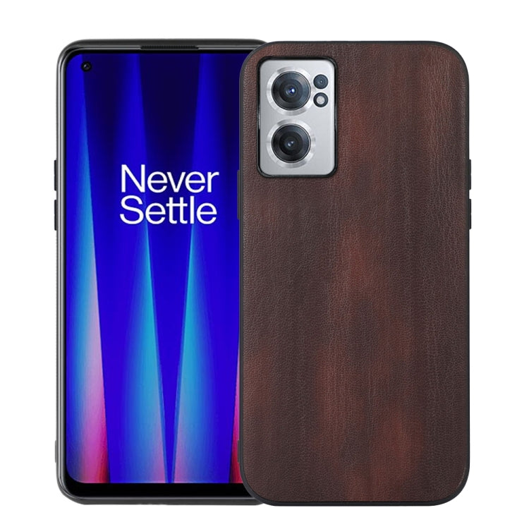 Yellow Cow Texture PU Phone Case, For OnePlus 10 Pro 5G, For OnePlus Nord CE 2 5G
