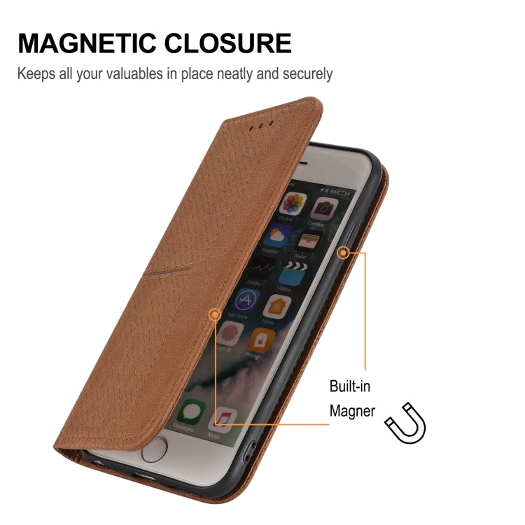 Woven Texture Stitching Magnetic PU Leather Phone Case, For OPPO A96 5G, For OPPO Realme C35, For OPPO Reno7 SE 5G, For OPPO Reno7 5G