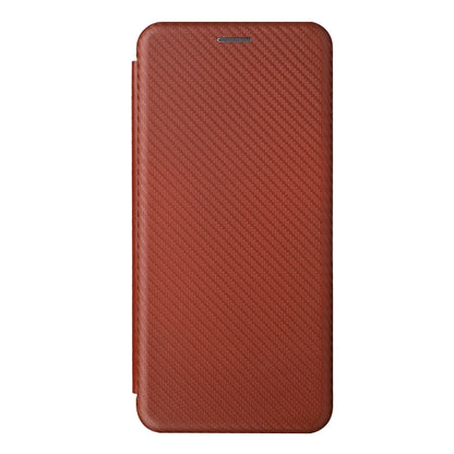 Carbon Fiber Texture Magnetic Horizontal Flip Leather Phone Case, For TCL 30 5G / 30+
