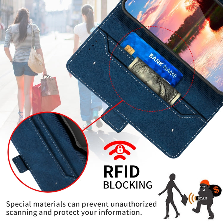 Stitching Side-Magnetic RFID Leather Phone Case, For OPPO A15, For OPPO A16, For OPPO A52 / A92 / A72, For OPPO A54 5G / A74 5G, For OPPO A73, For OPPO A94 5G