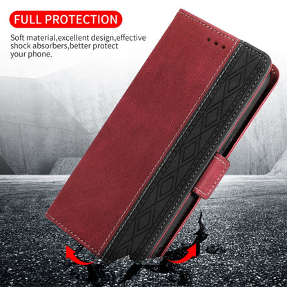 Stitching Side-Magnetic RFID Leather Phone Case, For OPPO Find X3 Lite 5G, For OPPO Reno6, For OPPO Reno6 5G, For OPPO Reno5 A, For OPPO Reno7 5G, For vivo Y17