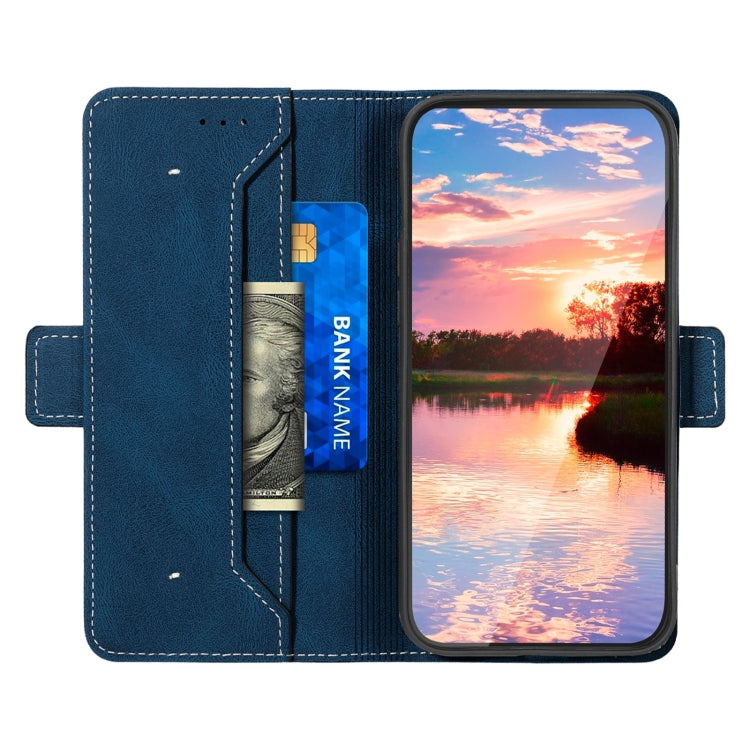 Stitching Side-Magnetic RFID Leather Phone Case, For vivo Y20, For vivo Y21 / Y21s, For vivo Y72