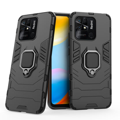Shockproof PC + TPU Phone Case with Magnetic Ring Holder, For Xiaomi Redmi 10C, For Xiaomi Redmi Note 11E 5G