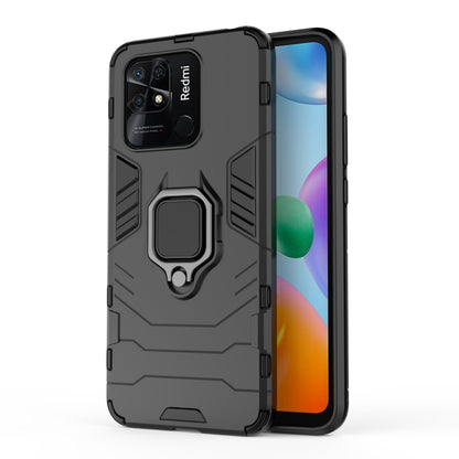 Shockproof PC + TPU Phone Case with Magnetic Ring Holder, For Xiaomi Redmi 10C, For Xiaomi Redmi Note 11E 5G