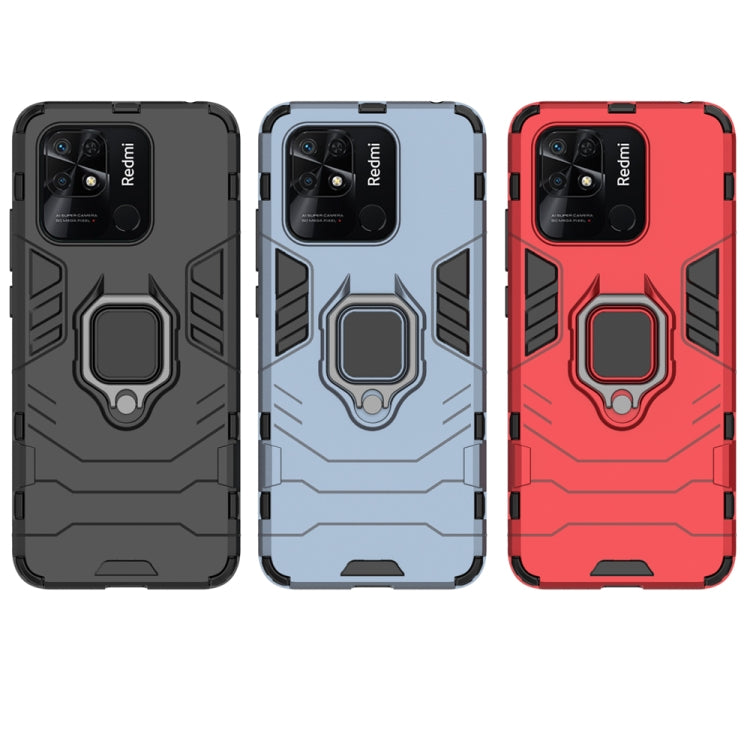Shockproof PC + TPU Phone Case with Magnetic Ring Holder, For Xiaomi Redmi 10C, For Xiaomi Redmi Note 11E 5G