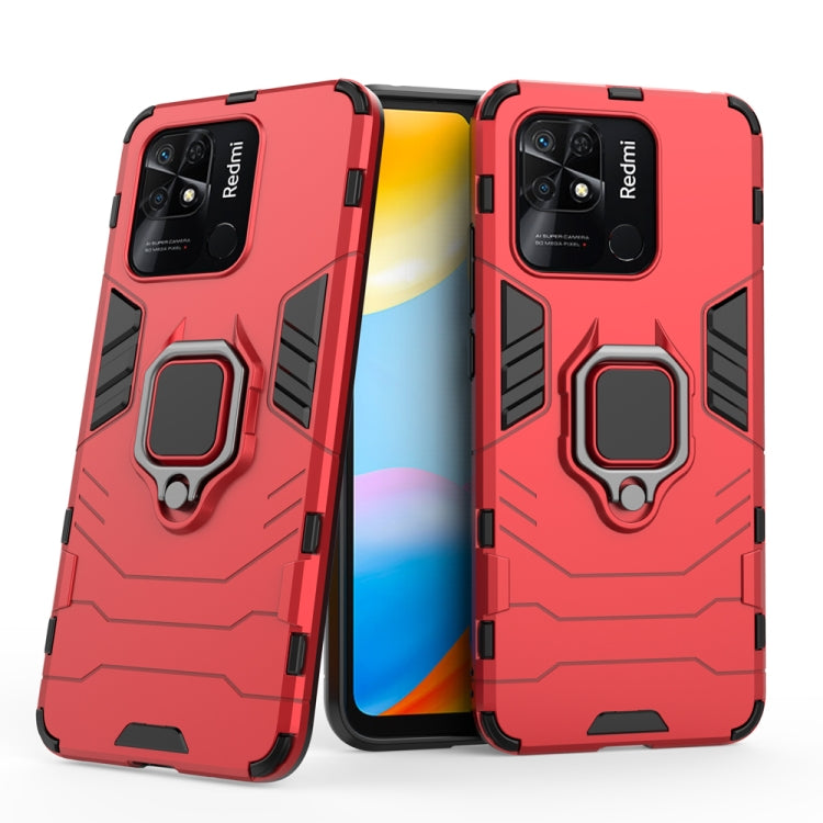Shockproof PC + TPU Phone Case with Magnetic Ring Holder, For Xiaomi Redmi 10C, For Xiaomi Redmi Note 11E 5G
