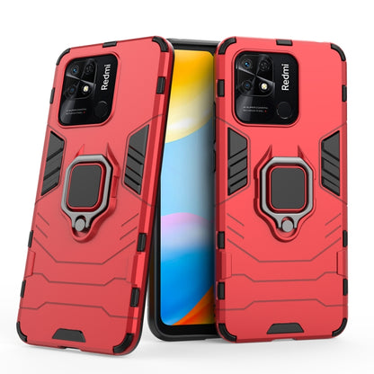 Shockproof PC + TPU Phone Case with Magnetic Ring Holder, For Xiaomi Redmi 10C, For Xiaomi Redmi Note 11E 5G