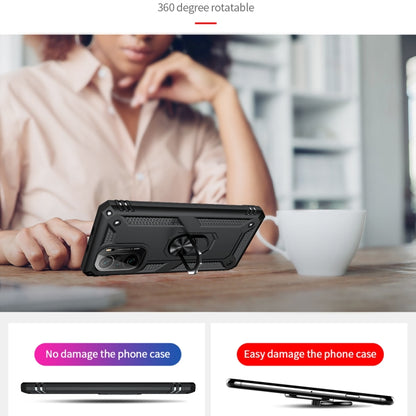 Shockproof TPU + PC Phone Case with 360 Degree Rotating Holder, For Xiaomi Poco F3, For Xiaomi Redmi 10C, For Xiaomi Redmi Note 11 Pro