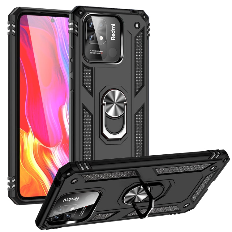 Shockproof TPU + PC Phone Case with 360 Degree Rotating Holder, For Xiaomi Poco F3, For Xiaomi Redmi 10C, For Xiaomi Redmi Note 11 Pro