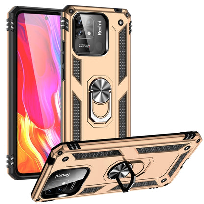 Shockproof TPU + PC Phone Case with 360 Degree Rotating Holder, For Xiaomi Poco F3, For Xiaomi Redmi 10C, For Xiaomi Redmi Note 11 Pro