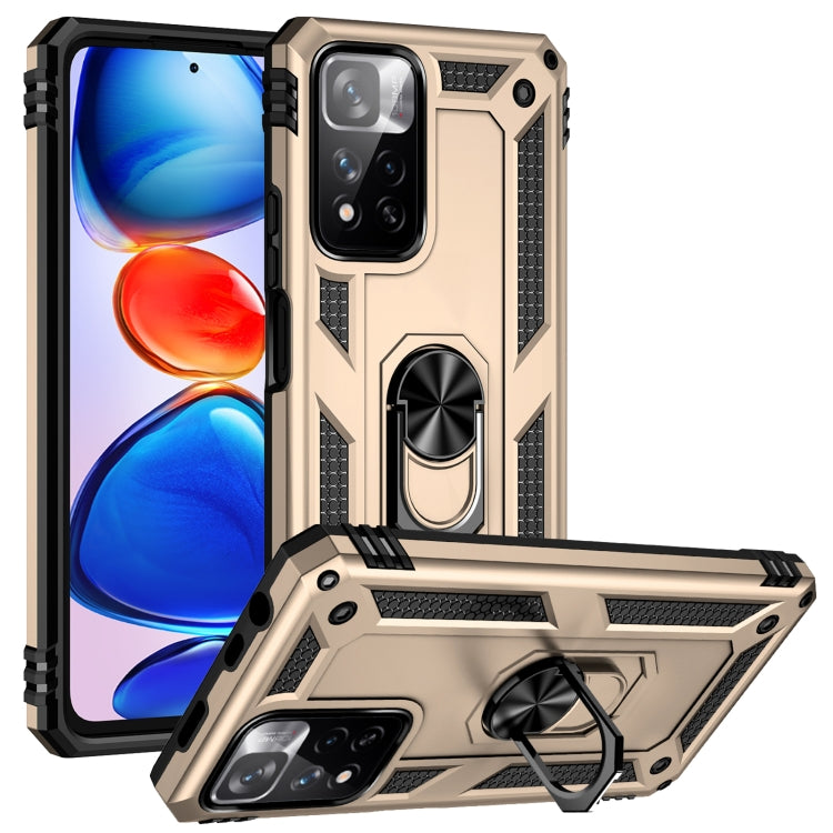 Shockproof TPU + PC Phone Case with 360 Degree Rotating Holder, For Xiaomi Poco F3, For Xiaomi Redmi 10C, For Xiaomi Redmi Note 11 Pro