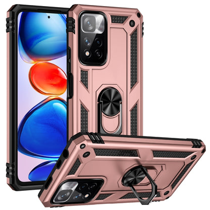 Shockproof TPU + PC Phone Case with 360 Degree Rotating Holder, For Xiaomi Poco F3, For Xiaomi Redmi 10C, For Xiaomi Redmi Note 11 Pro