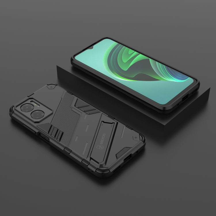 Punk Armor 2 in 1 PC + TPU Shockproof Phone Case with Invisible Holder, For Xiaomi Redmi Note 11E 5G China