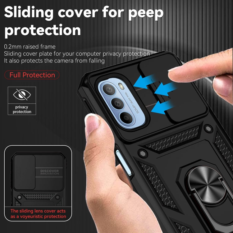 Sliding Camshield Holder Phone Case, For Motorola Moto G31, For Xiaomi Redmi 9A, For Xiaomi Redmi 10, For Xiaomi Mi 11T, For Xiaomi Poco M4 Pro, For Xiaomi Poco X4 Pro 5G