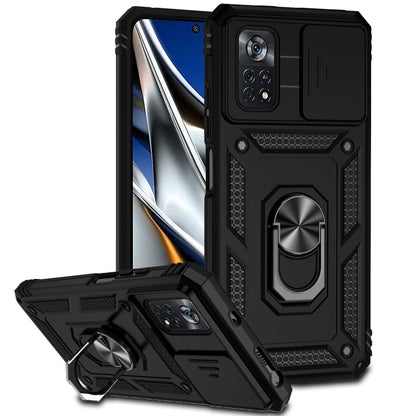 Sliding Camshield Holder Phone Case, For Motorola Moto G31, For Xiaomi Redmi 9A, For Xiaomi Redmi 10, For Xiaomi Mi 11T, For Xiaomi Poco M4 Pro, For Xiaomi Poco X4 Pro 5G
