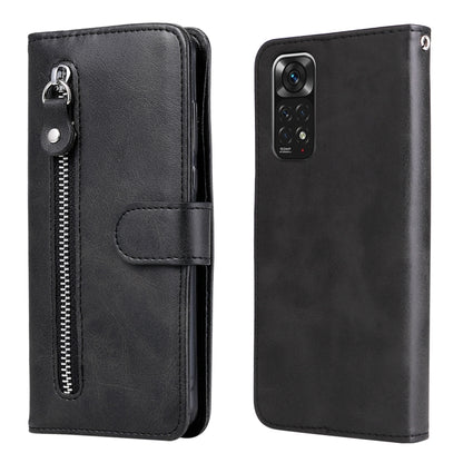 Fashion Calf Texture Zipper Horizontal Flip Leather Case, For Xiaomi Redmi Note 11 4G(Global), For Xiaomi Redmi Note 11 Pro 4G, For OPPO Realme 9i/A36 4G/A96 4G/K10 4G/A76 4G / A36 4G / A76 4G(Global), For Samsung Galaxy A23 /Galaxy M23/Galaxy F23