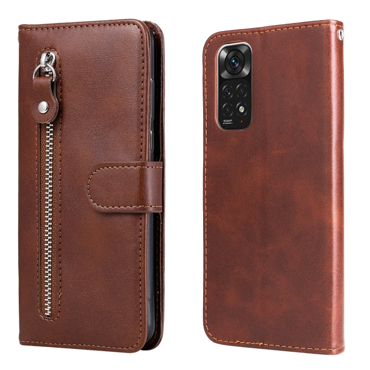 Fashion Calf Texture Zipper Horizontal Flip Leather Case, For Xiaomi Redmi Note 11 4G(Global), For Xiaomi Redmi Note 11 Pro 4G, For OPPO Realme 9i/A36 4G/A96 4G/K10 4G/A76 4G / A36 4G / A76 4G(Global), For Samsung Galaxy A23 /Galaxy M23/Galaxy F23