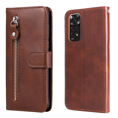 Fashion Calf Texture Zipper Horizontal Flip Leather Case, For Xiaomi Redmi Note 11 4G(Global), For Xiaomi Redmi Note 11 Pro 4G, For OPPO Realme 9i/A36 4G/A96 4G/K10 4G/A76 4G / A36 4G / A76 4G(Global), For Samsung Galaxy A23 /Galaxy M23/Galaxy F23