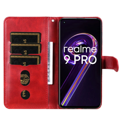 Fashion Calf Texture Zipper Horizontal Flip Leather Case, For OPPO Realme 9 Pro/Realme V25